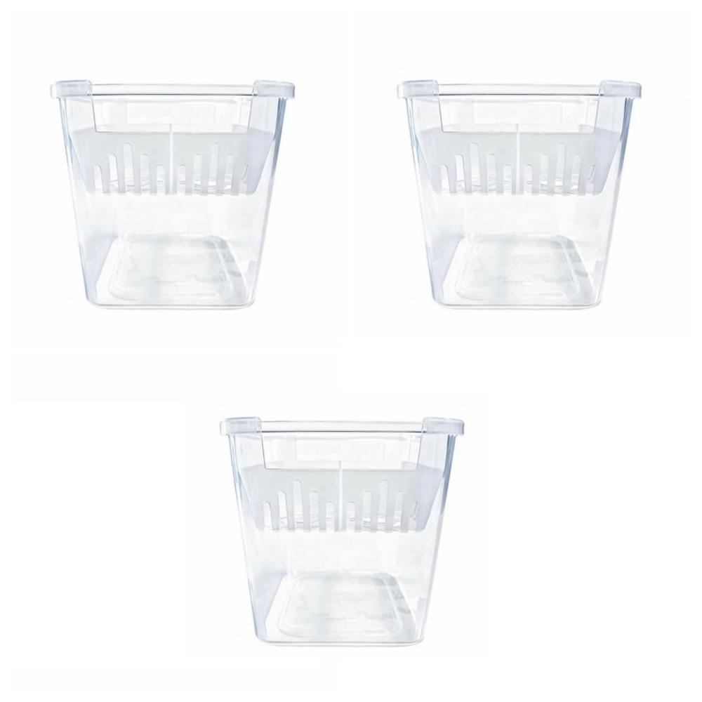3PCS 4-grides Design Hydroponic Flower Pot Transparent Planting Basket Indoor Gardening 3PCS
3PCS 4-grides Design Hydroponic Flower Pot Transparent Planting Basket Indoor Gardening 3PCS