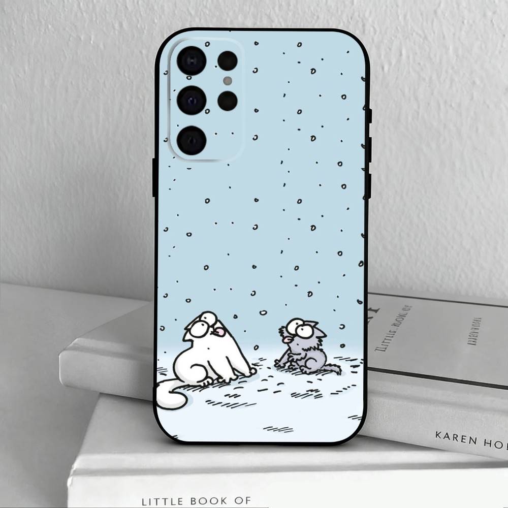 S-Simons-S And C-Cats Phone Case For Samsung S25,24,23,22,30,21,10,9,Ultra,Plus,Lite,FE,4,5 G Soft Black Case Samsung S26Plus
S-Simons-S And C-Cats Phone Case For Samsung S25,24,23,22,30,21,10,9,Ultra,Plus,Lite,FE,4,5 G Soft Black Case Samsung S26Plus