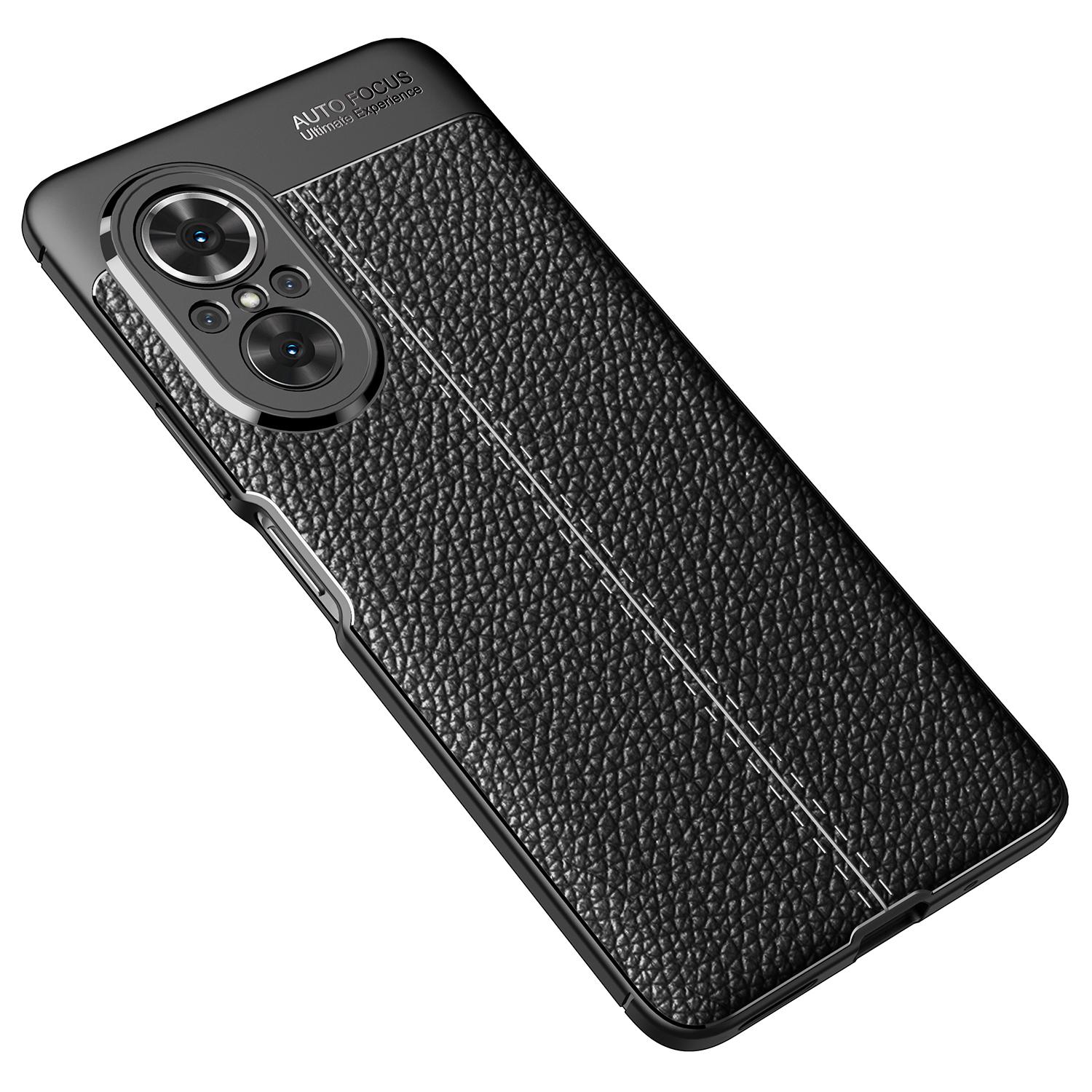 For Huawei nova 9 SE/Honor 50 SE Scratch-resistant Soft TPU Cell Phone Cover Litchi Texture Anti-fall Shell Case Black
For Huawei nova 9 SE/Honor 50 SE Scratch-resistant Soft TPU Cell Phone Cover Litchi Texture Anti-fall Shell Case Black