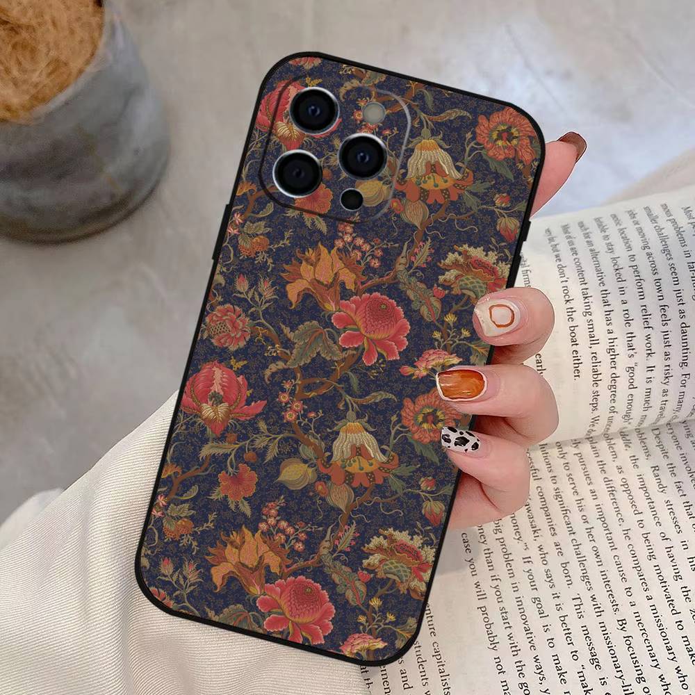 Persian Carpet Floral Pattern Phone Case Silicone Soft For IPhone 17 16 15 14 13 12 11 X XR Plus Pro Max Plus iPhone13
Persian Carpet Floral Pattern Phone Case Silicone Soft For IPhone 17 16 15 14 13 12 11 X XR Plus Pro Max Plus iPhone13