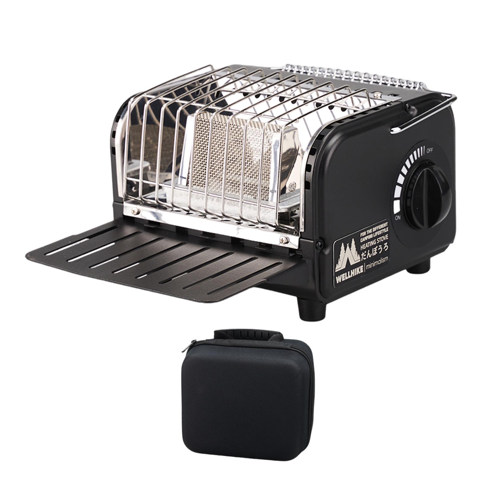 Мини-обогреватель для улицы с 3 зонами нагрева, газовая плита для кемпинга, 1200 Вт, быстрый нагрев, бутановый обогреватель для палатки с полкой для подогрева, для рыбалки, пеших походов чёрный
Мини-обогреватель для улицы с 3 зонами нагрева, газовая плита для кемпинга, 1200 Вт, быстрый нагрев, бутановый обогреватель для палатки с полкой для подогрева, для рыбалки, пеших походов чёрный