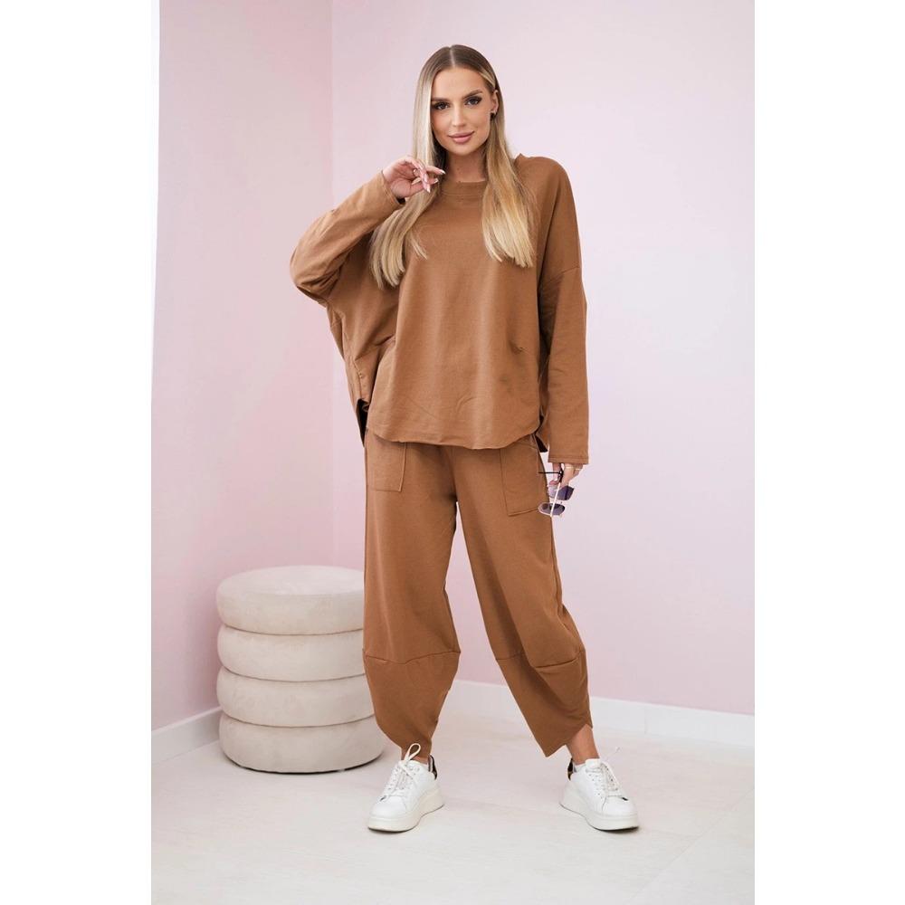 Новый весенне-осенний повседневный свободный комплект из свитшота с круглым вырезом и длинными рукавами и длинных брюк для женщин 5XL хаки
Новый весенне-осенний повседневный свободный комплект из свитшота с круглым вырезом и длинными рукавами и длинных брюк для женщин 5XL хаки