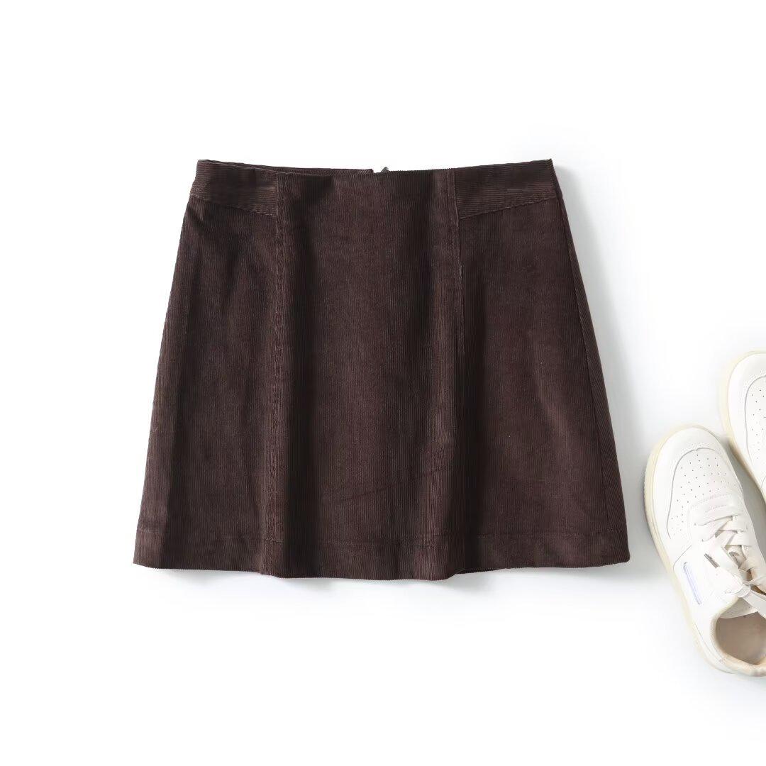 Spring 2025 Women s Corduroy A-Line High-Waisted Slim Fit Midi Skirt S темно-коричневого кольору
Spring 2025 Women s Corduroy A-Line High-Waisted Slim Fit Midi Skirt S темно-коричневого кольору