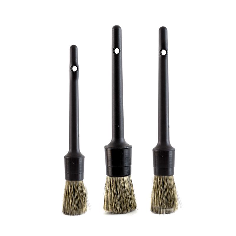 3 Pcs Natural Boar Hair Car Detailing Brush Set Soft Bristle Car Cleaning Brush Kits Atuo Tire wheel Wash Exterior Accessories
3 Pcs Natural Boar Hair Car Detailing Brush Set Soft Bristle Car Cleaning Brush Kits Atuo Tire wheel Wash Exterior Accessories