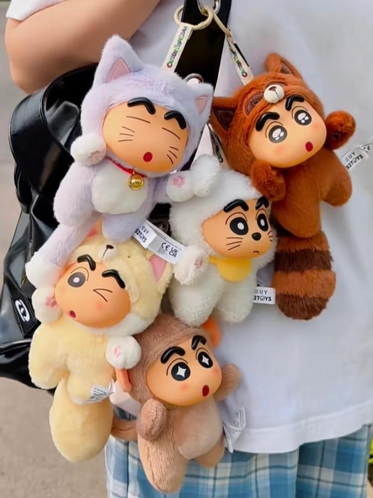 52toys Crayon Shin-Chan Big Tail Vinyl Face Plush Blind Box Children Cute Gift Backpack Pendant Handmade Jewelry Doll Figurine DP130-
52toys Crayon Shin-Chan Big Tail Vinyl Face Plush Blind Box Children Cute Gift Backpack Pendant Handmade Jewelry Doll Figurine DP130-