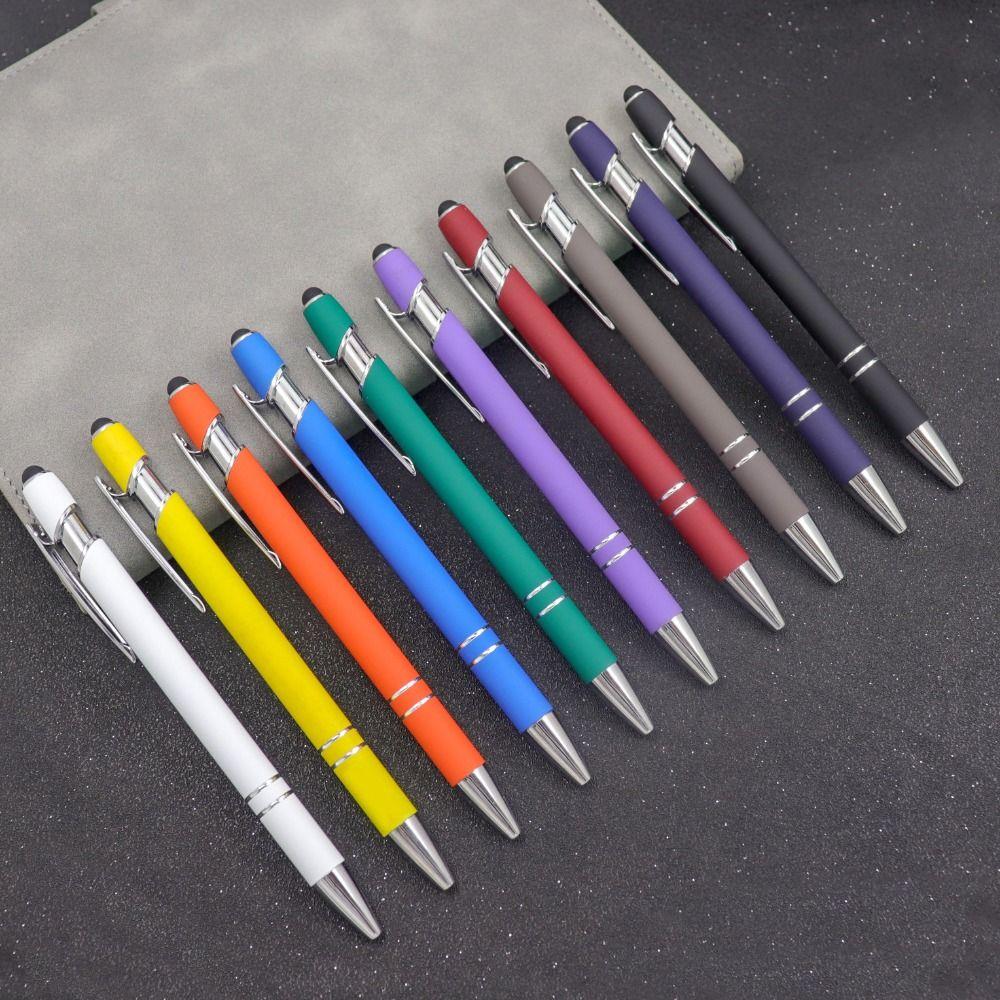 Colorful Matte Ballpoint Pen Creative Fountain pen Capacitive Touch Screen Stylus Student
Colorful Matte Ballpoint Pen Creative Fountain pen Capacitive Touch Screen Stylus Student