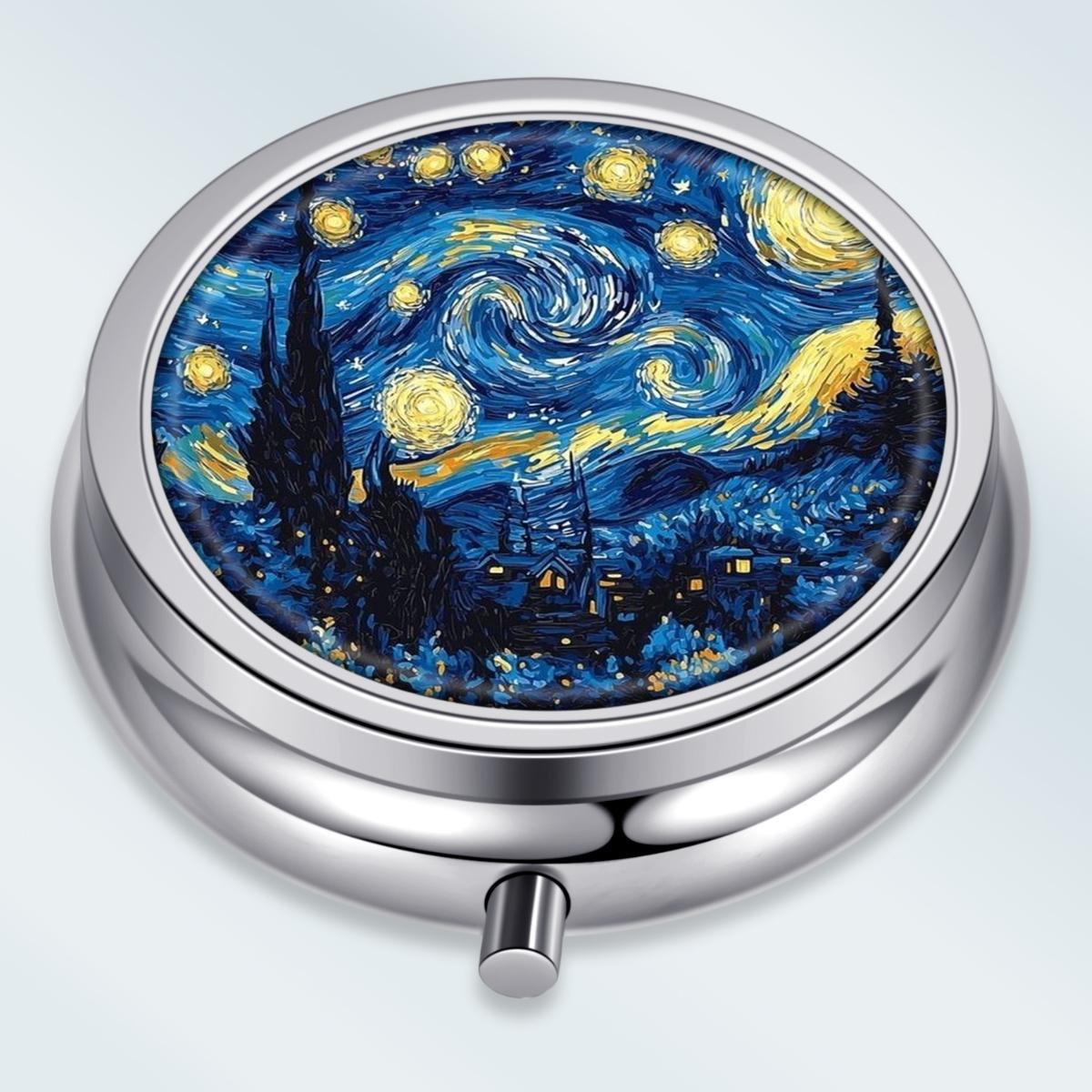 Portable Pill Box with 3 Compartments, Mini Metal Medicine Organizer Case, Cute Printed Pill Container for Vitamins, Pills, Jewelry, Travel, Daily Use разноцветный
Portable Pill Box with 3 Compartments, Mini Metal Medicine Organizer Case, Cute Printed Pill Container for Vitamins, Pills, Jewelry, Travel, Daily Use разноцветный