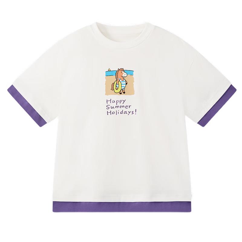 MQD Boy s Color-Block Cuff Cotton T-Shirt 160cm
MQD Boy s Color-Block Cuff Cotton T-Shirt 160cm