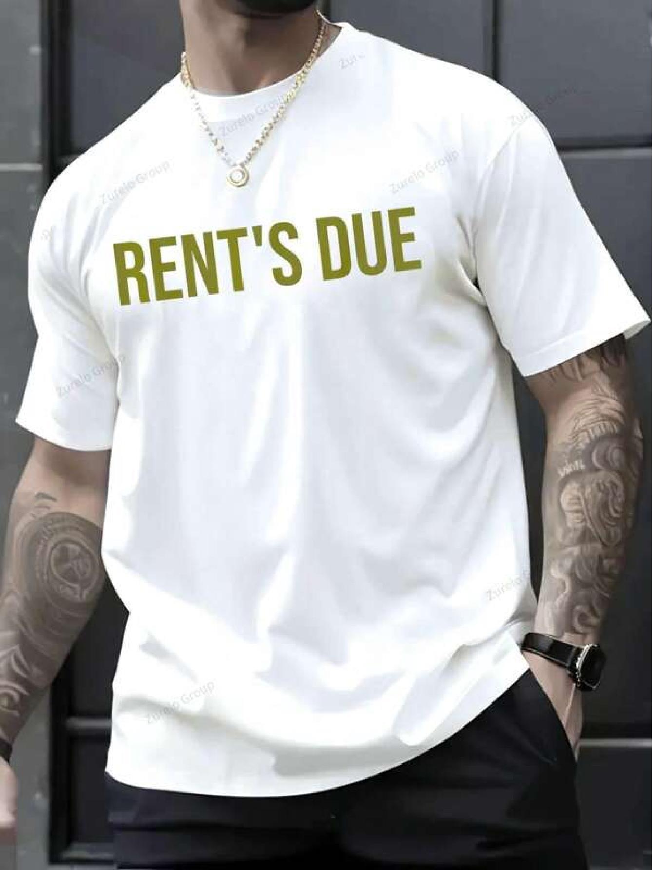 & WoHeavyweight Cotton T-shirt - White with Green RENT s DUE Print - Couples Matching Shirt - Machine Washable Everyday Casual Tee - Sizes S-XXXL M
& WoHeavyweight Cotton T-shirt - White with Green RENT s DUE Print - Couples Matching Shirt - Machine Washable Everyday Casual Tee - Sizes S-XXXL M