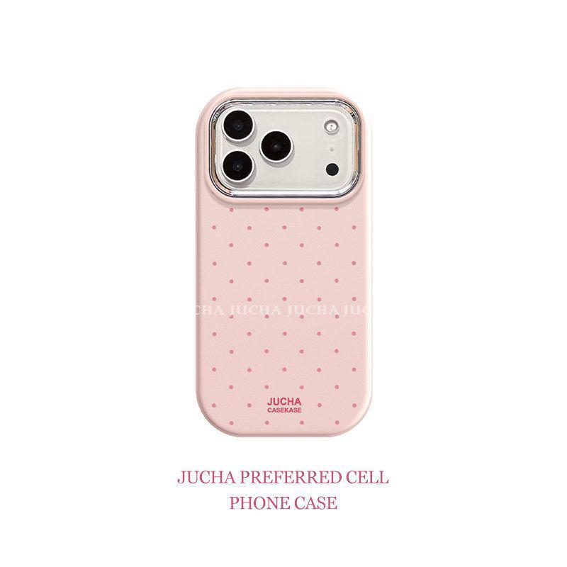 iPhone 16/17 Pro Max High-End Berry Pink Polka Dots Case with Stand and Lanyard iPhone 16 Pro Max
iPhone 16/17 Pro Max High-End Berry Pink Polka Dots Case with Stand and Lanyard iPhone 16 Pro Max