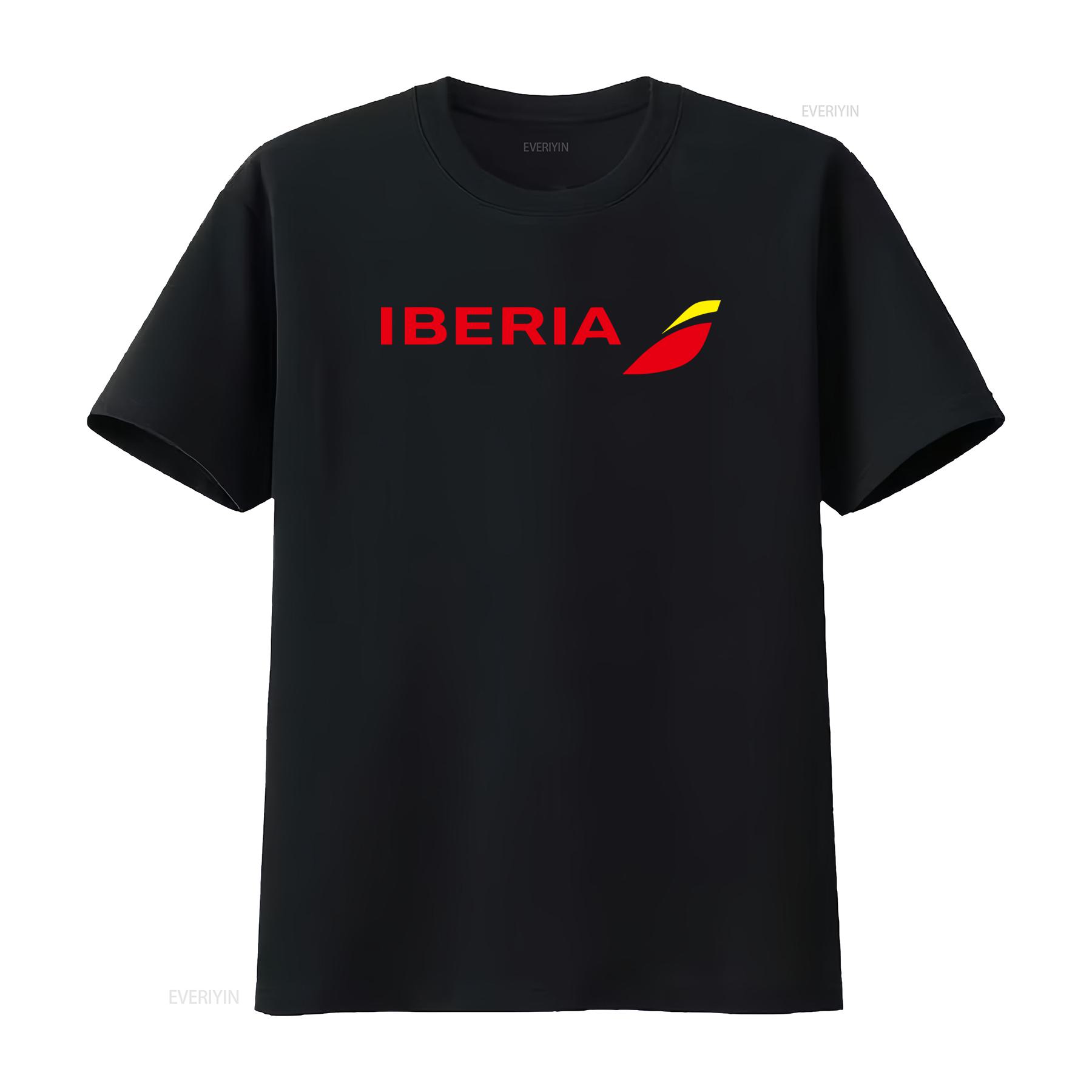 Iberia Airlines Spanish Airline Retro Logo Cotton Black T Shirt with Red Yellow Design vintage Washed Stylish Slightly Unisex 4XL
Iberia Airlines Spanish Airline Retro Logo Cotton Black T Shirt with Red Yellow Design vintage Washed Stylish Slightly Unisex 4XL