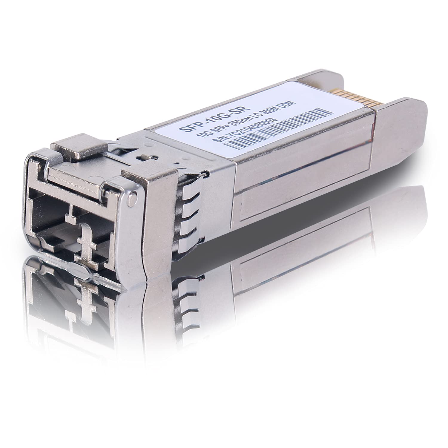 1 шт. 10GSFP 850 нм до 550 метрів підходить для Cisco Mikrotik 10G-Base-SR MMF, трансивер SFP+, GLC-SX-MMD/SFP-10GB-SR/SFP-GE-S, Netgear, Meraki,
1 шт. 10GSFP 850 нм до 550 метрів підходить для Cisco Mikrotik 10G-Base-SR MMF, трансивер SFP+, GLC-SX-MMD/SFP-10GB-SR/SFP-GE-S, Netgear, Meraki,