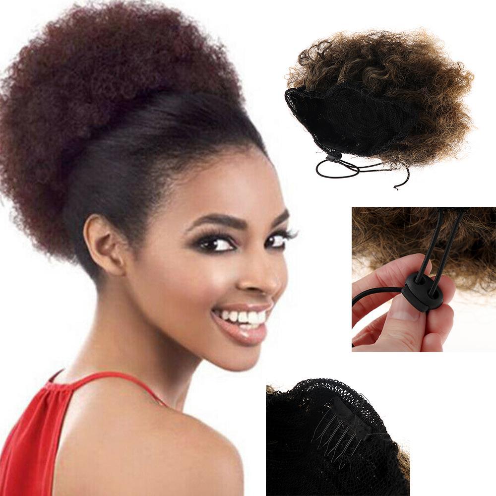 High Quality Kinky Curly Clip in Ponytail Drawstring Afro Bun Synthetic Hair Hair Extension
High Quality Kinky Curly Clip in Ponytail Drawstring Afro Bun Synthetic Hair Hair Extension