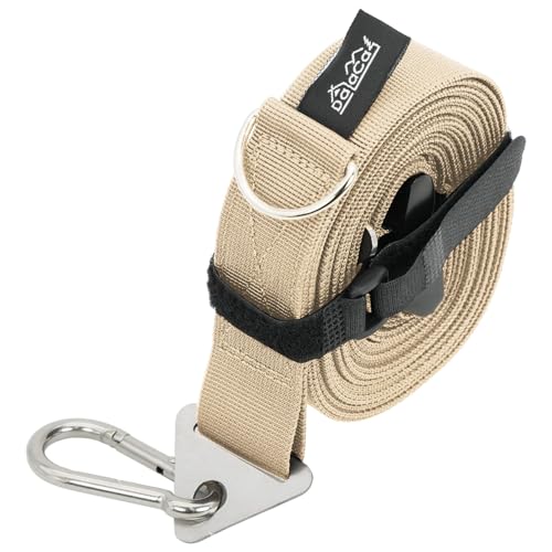 DaLaCa Ogawa Tarp Extension Belt, 5.2m One-Touch Length Adjustment, 200kg Load Capacity, Includes Tensioning Instructions, Storage Bag, and Organizing
DaLaCa Ogawa Tarp Extension Belt, 5.2m One-Touch Length Adjustment, 200kg Load Capacity, Includes Tensioning Instructions, Storage Bag, and Organizing