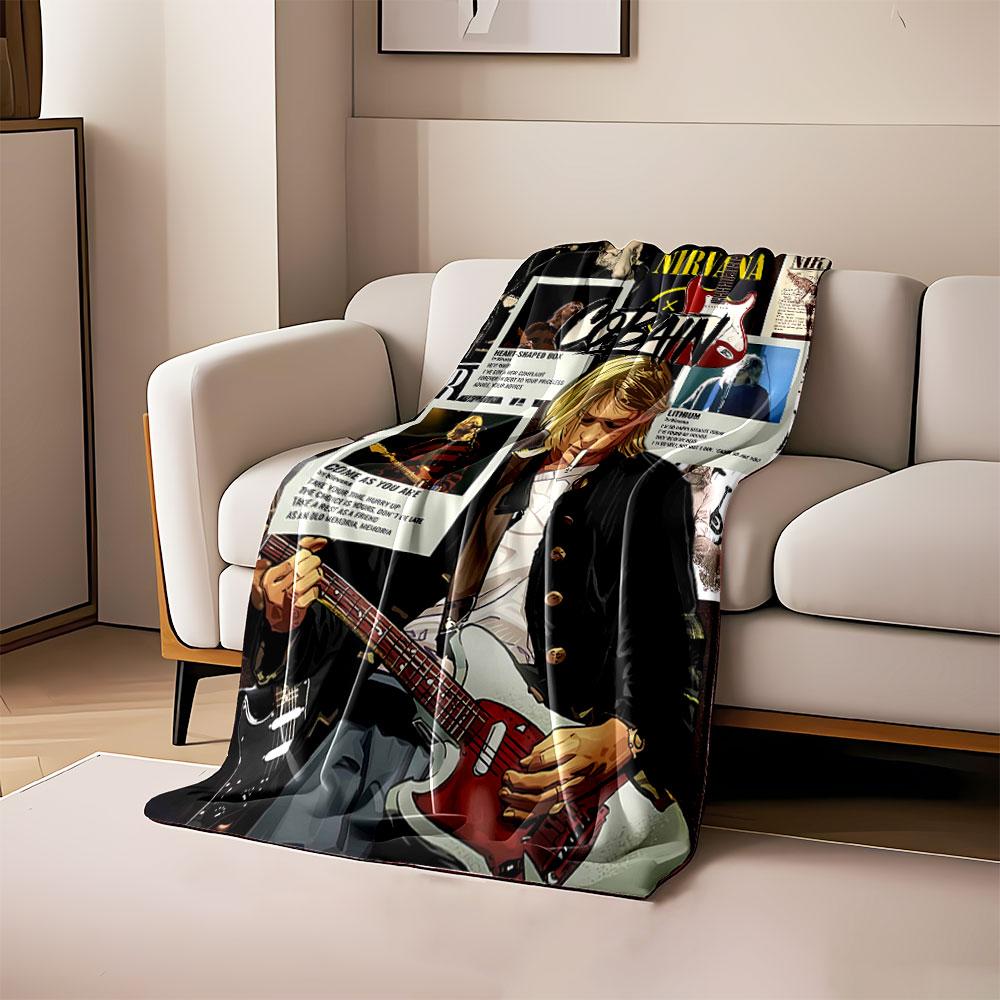 A collage of Nirvana-themed visuals with guitars, lyrics, and illustrations. for all seasons blanket lunch break throw gift 80cm x 120cm
A collage of Nirvana-themed visuals with guitars, lyrics, and illustrations. for all seasons blanket lunch break throw gift 80cm x 120cm