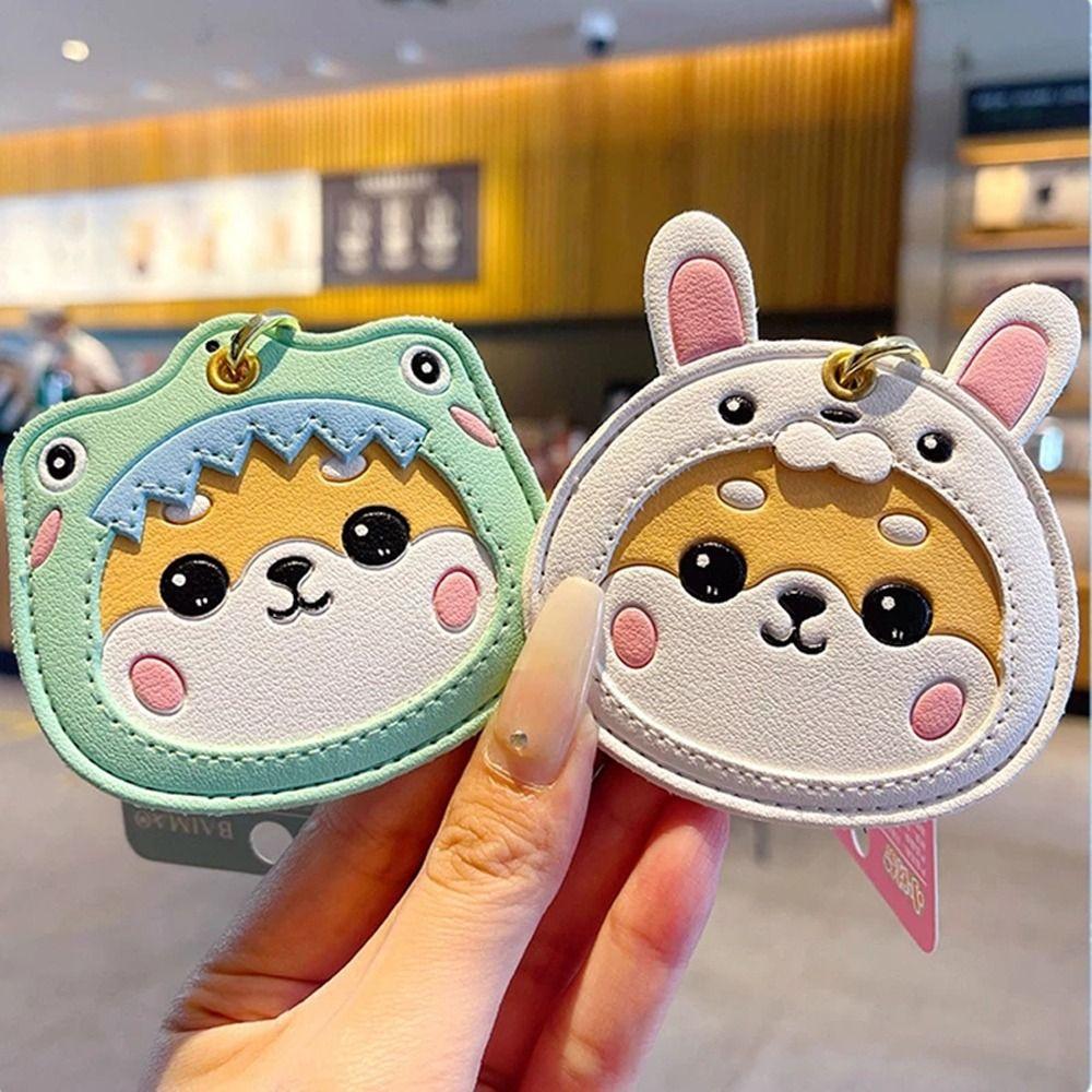Card Card Set Backpack Pendant Shiba Inu Keychain ID Card Bag Access Card Cover Bus Card Holder
Card Card Set Backpack Pendant Shiba Inu Keychain ID Card Bag Access Card Cover Bus Card Holder