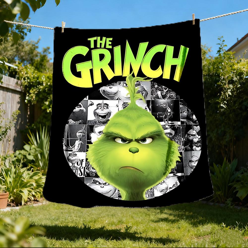 1pc Grinch, Movie Poster Outdoor Flannel Blanket, Lightweight Warm Cozy for Travel Camping Office Soft Polyester Fabric 80x120cm
1pc Grinch, Movie Poster Outdoor Flannel Blanket, Lightweight Warm Cozy for Travel Camping Office Soft Polyester Fabric 80x120cm