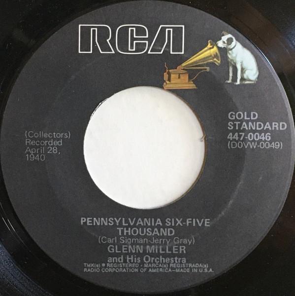 7inch Record GLENN MILLER & HIS ORCHESTRA - Pennsylvania Six-Five Thousand / Mo 4470046 RCA Victor US Jazz Used
7inch Record GLENN MILLER & HIS ORCHESTRA - Pennsylvania Six-Five Thousand / Mo 4470046 RCA Victor US Jazz Used