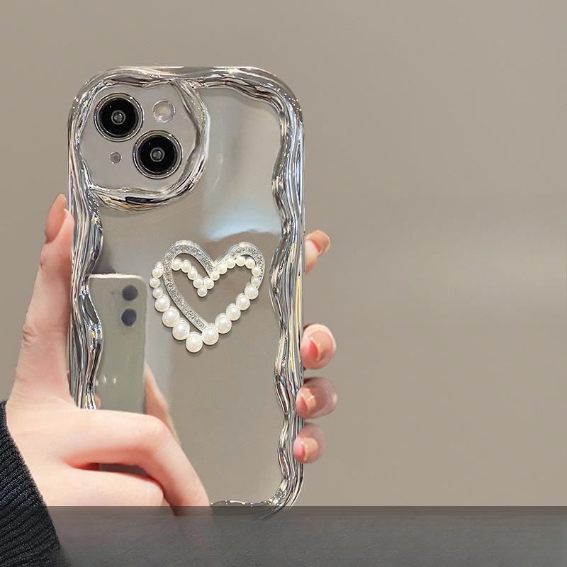 Подходит для чехла для мобильного телефона Apple 15 IPhone 14promax Трехмерное жемчужное сердце 13/12 Серебряное покрытие 11 Силикон 6 iPhone 6s Plus
Подходит для чехла для мобильного телефона Apple 15 IPhone 14promax Трехмерное жемчужное сердце 13/12 Серебряное покрытие 11 Силикон 6 iPhone 6s Plus