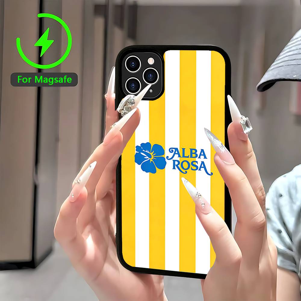 Fashion A-ALBA R-ROSA Phone Case For IPhone 17 Air 16 15 14 13 12 11 Pro Max Plus For Magsafe Wireless Charge Cover iPhone 17 Air
Fashion A-ALBA R-ROSA Phone Case For IPhone 17 Air 16 15 14 13 12 11 Pro Max Plus For Magsafe Wireless Charge Cover iPhone 17 Air