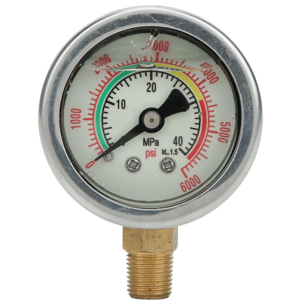 M10x1 Tooth 18NPT Back Thread Stainless Steel Pressure Gauge for 40MPA Inflator Shockproof
M10x1 Tooth 18NPT Back Thread Stainless Steel Pressure Gauge for 40MPA Inflator Shockproof