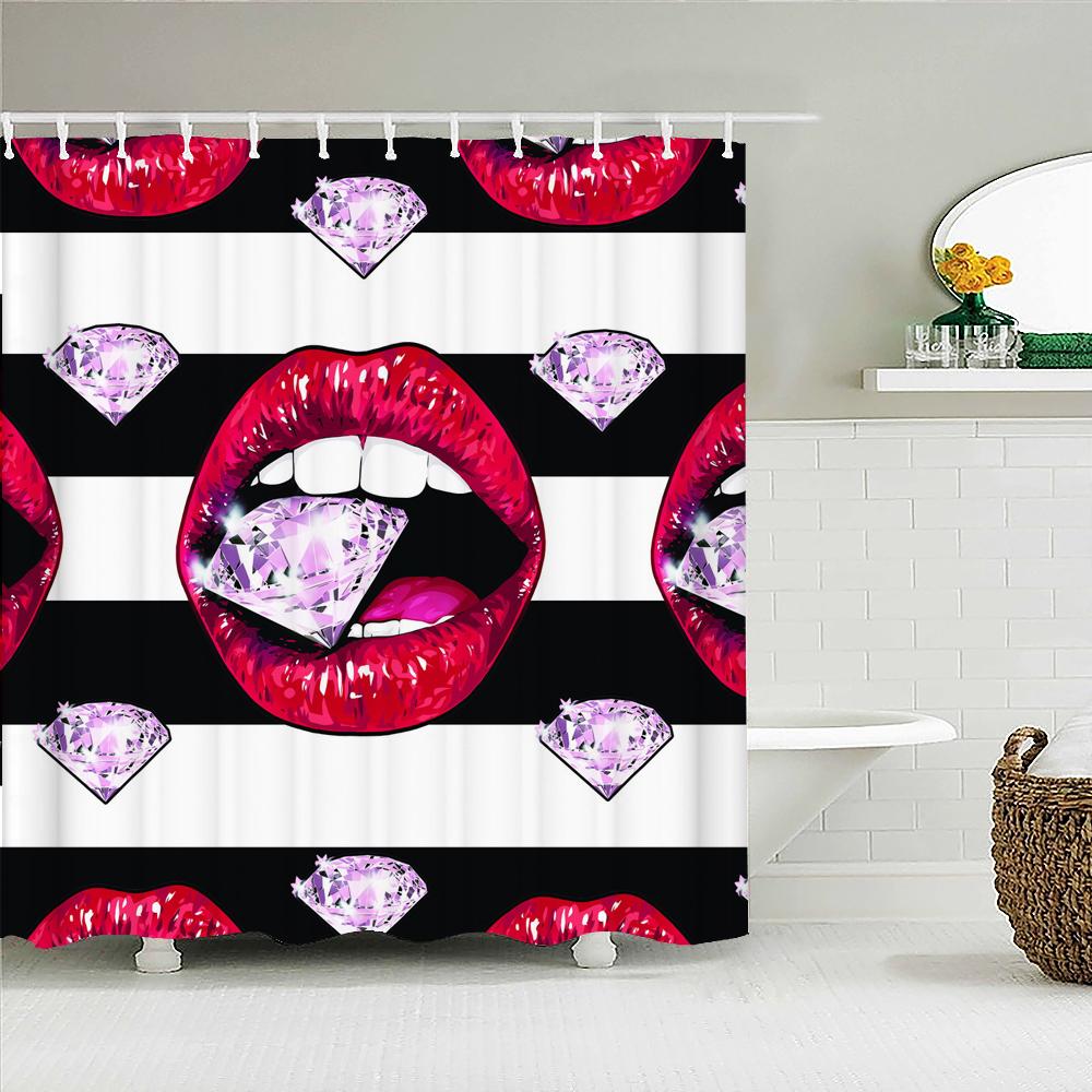 Love Kiss Printing Shower Curtains Romantic Rose Butterfly High Heels Woman Shower Curtain Waterproof Bath Screen For Bathroom W60H190(CM)-1 Pcs
Love Kiss Printing Shower Curtains Romantic Rose Butterfly High Heels Woman Shower Curtain Waterproof Bath Screen For Bathroom W60H190(CM)-1 Pcs