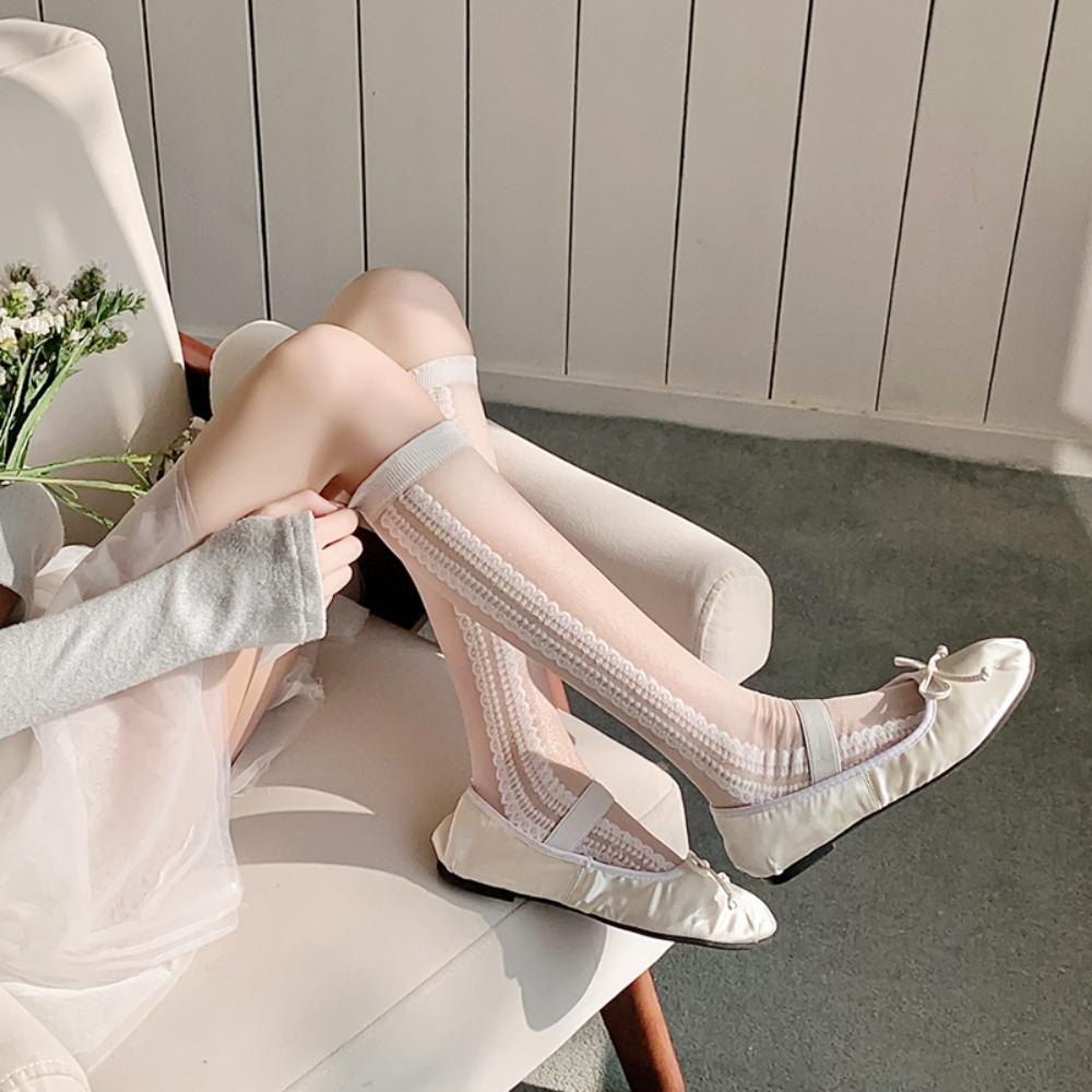 Белые носки в стиле Лолиты, нейлоновые кружевные сексуальные носки, удобные девушки
Белые носки в стиле Лолиты, нейлоновые кружевные сексуальные носки, удобные девушки