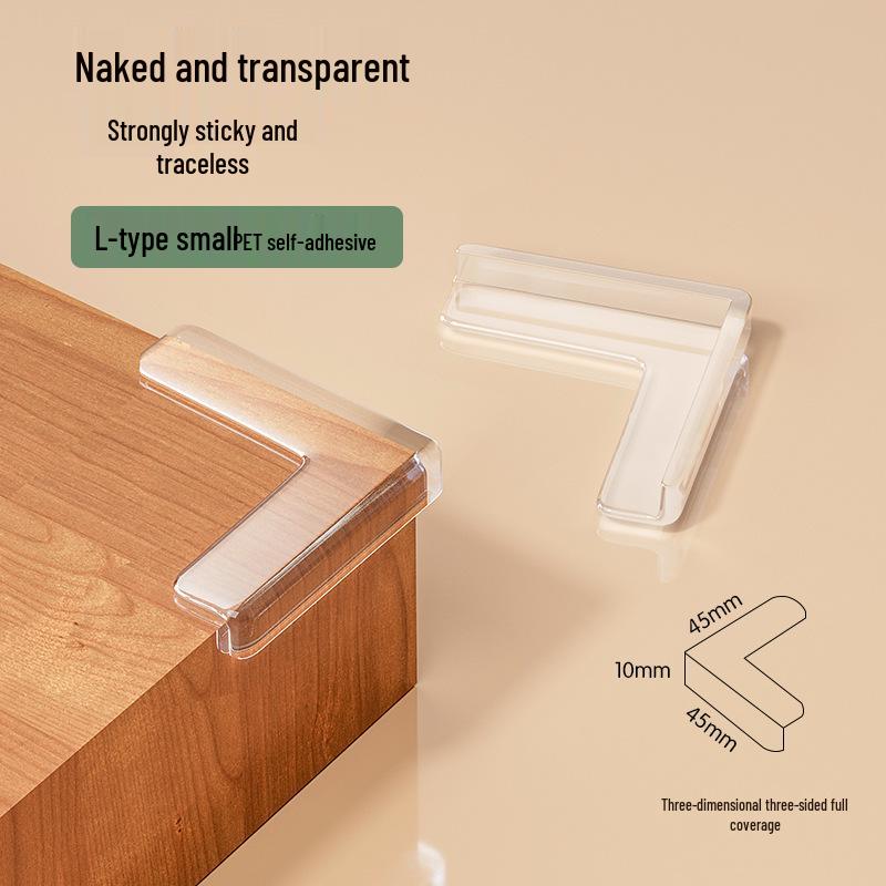 Child Safety Soft-Padded Transparent Corner Protectors - Anti-Collision PVC Cover for Furniture
Child Safety Soft-Padded Transparent Corner Protectors - Anti-Collision PVC Cover for Furniture