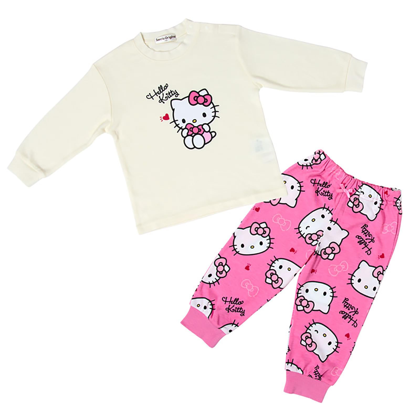 Sanrio Long Sleeve Hello 485799 Kids Pajamas, Kitty, 90cm,
Sanrio Long Sleeve Hello 485799 Kids Pajamas, Kitty, 90cm,