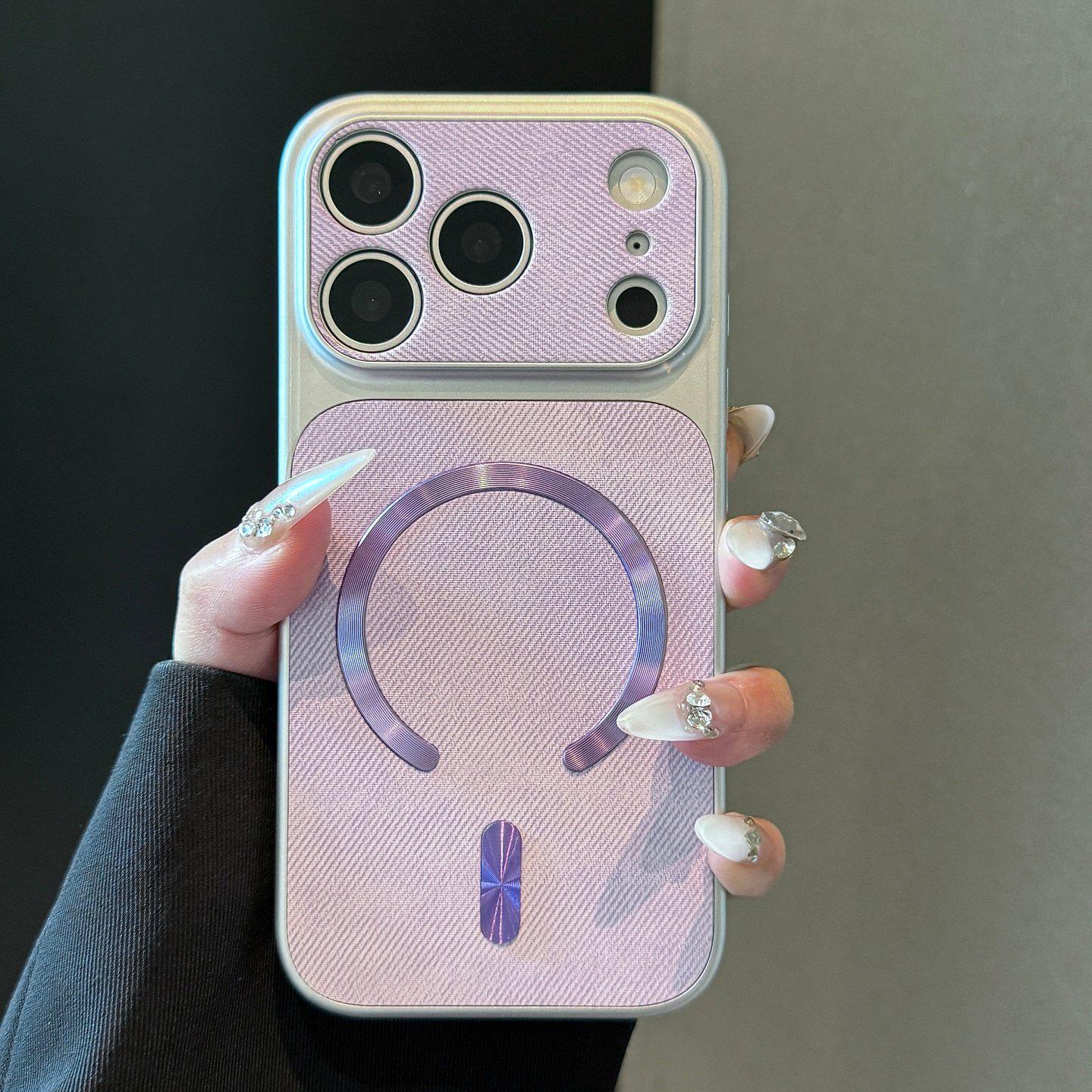 Electroplated Magnetic Denim Texture Phone Case for iPhone 14/15 Pro/16/17 Pro Max - Precise Cutouts and Full Coverage 14 Plus
Electroplated Magnetic Denim Texture Phone Case for iPhone 14/15 Pro/16/17 Pro Max - Precise Cutouts and Full Coverage 14 Plus
