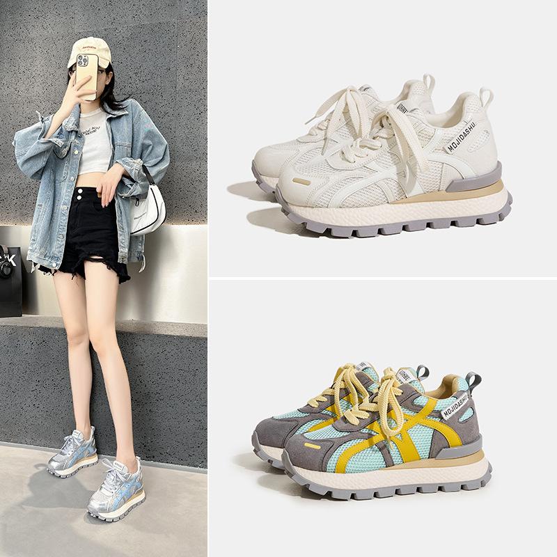 Summer new mesh inner height increase Forrest Gump shoes women s breathable and versatile shoes sports platform casual dad shoes 34 бежевый
Summer new mesh inner height increase Forrest Gump shoes women s breathable and versatile shoes sports platform casual dad shoes 34 бежевый