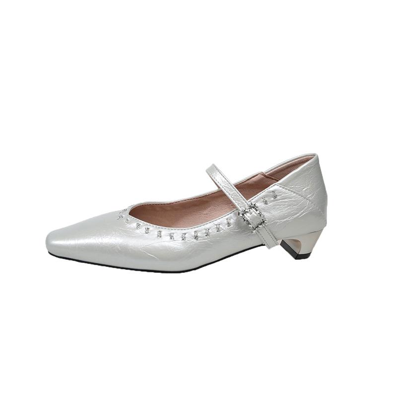 Heightened Inside French Mary Jane Flat Square Toe Soft Sole Spring Single Shoes Women 2026 New 40
Heightened Inside French Mary Jane Flat Square Toe Soft Sole Spring Single Shoes Women 2026 New 40
