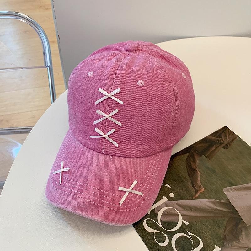 RICYGVM Korean Women Bow Baseball Cap Solid Color Duckbill Hat Wide Brim Sun Protection Visors Fashion Cotton Duck Tongue Hats Adjustable
RICYGVM Korean Women Bow Baseball Cap Solid Color Duckbill Hat Wide Brim Sun Protection Visors Fashion Cotton Duck Tongue Hats Adjustable