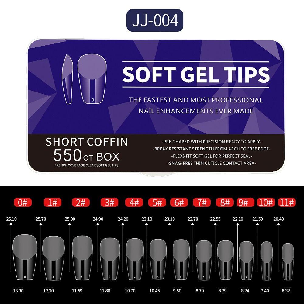 550Pcs /BOX Medium Length Press on Nails Semi Frosted Nails Extension For Short Square Nail JS-001
550Pcs /BOX Medium Length Press on Nails Semi Frosted Nails Extension For Short Square Nail JS-001