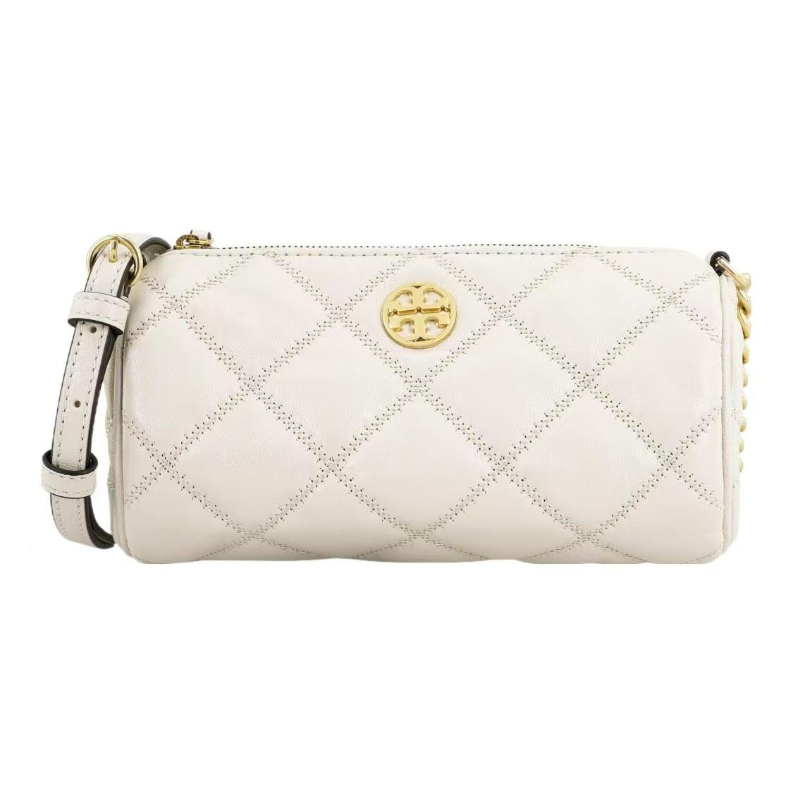 Tory Burch TB-Willa Quilted Metal Logo Adjustable Chain Shoulder Strap Leather Crossbody Bag Women Crossbody Bag Cream-White 141024-724 Basic Set (Bag+Dust Bag)
Tory Burch TB-Willa Quilted Metal Logo Adjustable Chain Shoulder Strap Leather Crossbody Bag Women Crossbody Bag Cream-White 141024-724 Basic Set (Bag+Dust Bag)
