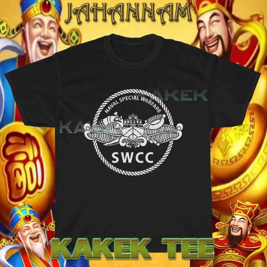 Новая футболка SWCC Логотип Военно-морского спецназа Американская футболка Смешная Размеры от S до 5XL L
Новая футболка SWCC Логотип Военно-морского спецназа Американская футболка Смешная Размеры от S до 5XL L