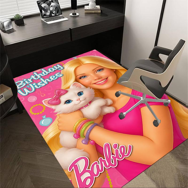 1 шт. Ковер с пожеланиями на день рождения Barbie, для декора дома и офиса, Коврик под офисное кресло, Праздничный подарок, Ковер для конференц-зала L1166 60cm by 90cm
1 шт. Ковер с пожеланиями на день рождения Barbie, для декора дома и офиса, Коврик под офисное кресло, Праздничный подарок, Ковер для конференц-зала L1166 60cm by 90cm