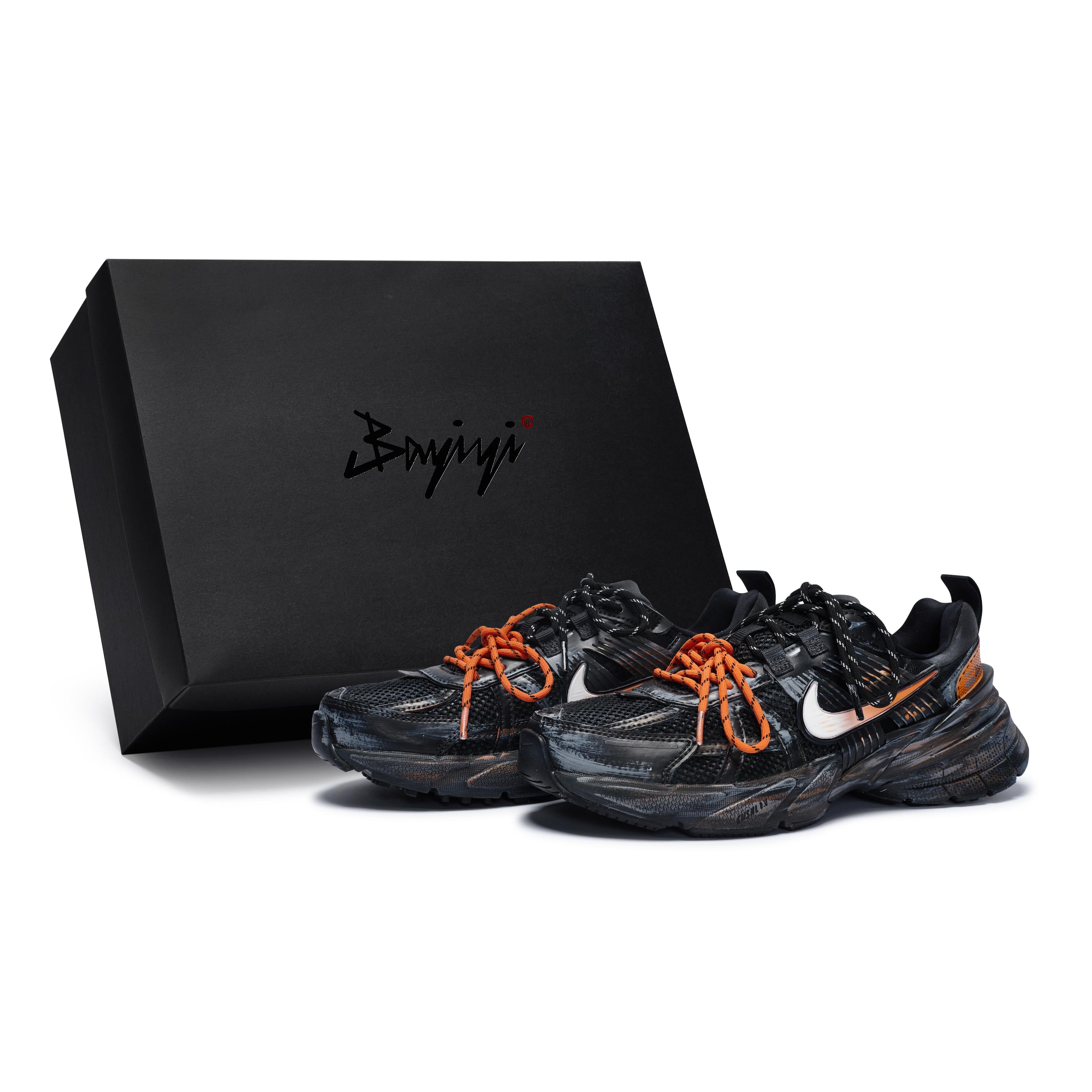 Nike V2K Run Slip Resistant Abrasion Resistant Low top Running Shoes Unisex Black Gray Orange FD0736-001(Team80-S-BOX) 40
Nike V2K Run Slip Resistant Abrasion Resistant Low top Running Shoes Unisex Black Gray Orange FD0736-001(Team80-S-BOX) 40