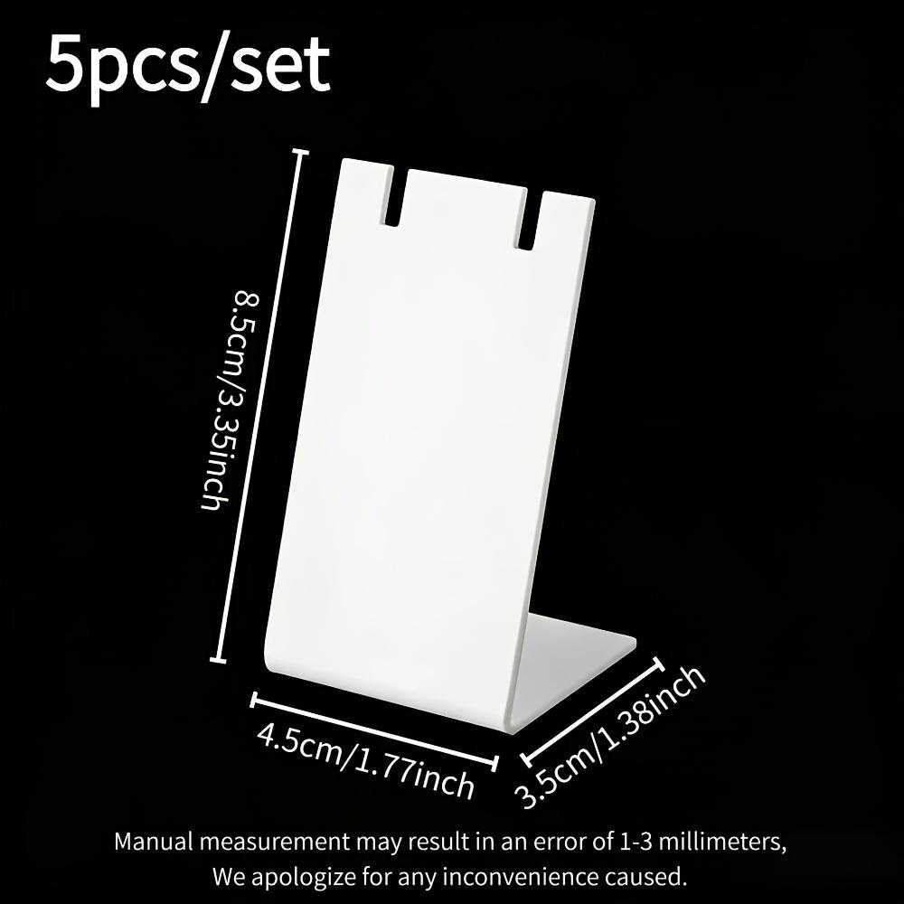 5/20pcs White Fashion Acrylic Jewelry Display Props, Home Accessories Storage Rack, Earrings Rack Exhibition 5pcs/set
5/20pcs White Fashion Acrylic Jewelry Display Props, Home Accessories Storage Rack, Earrings Rack Exhibition 5pcs/set