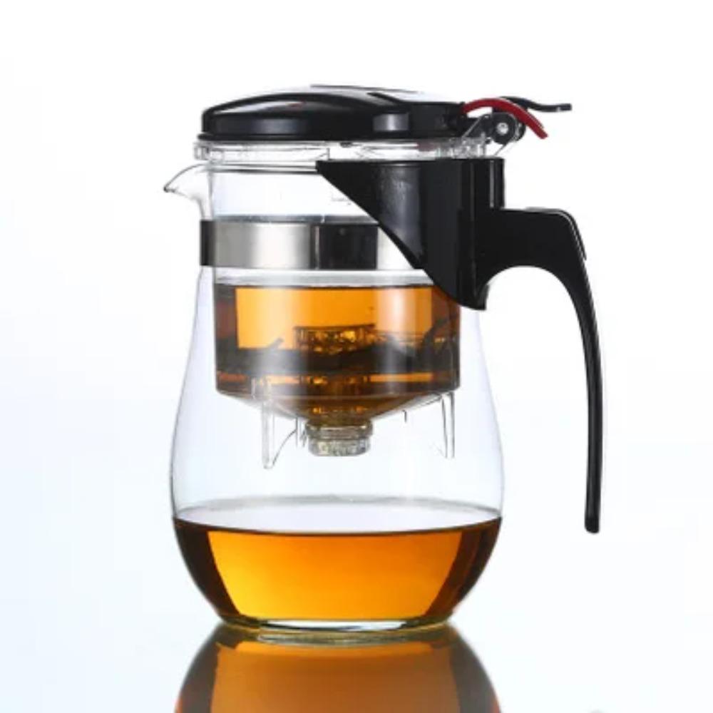 Promotion Genuine glass teapot tea kettle 500ML detachable tea pot Press this button to filter the tea
Promotion Genuine glass teapot tea kettle 500ML detachable tea pot Press this button to filter the tea