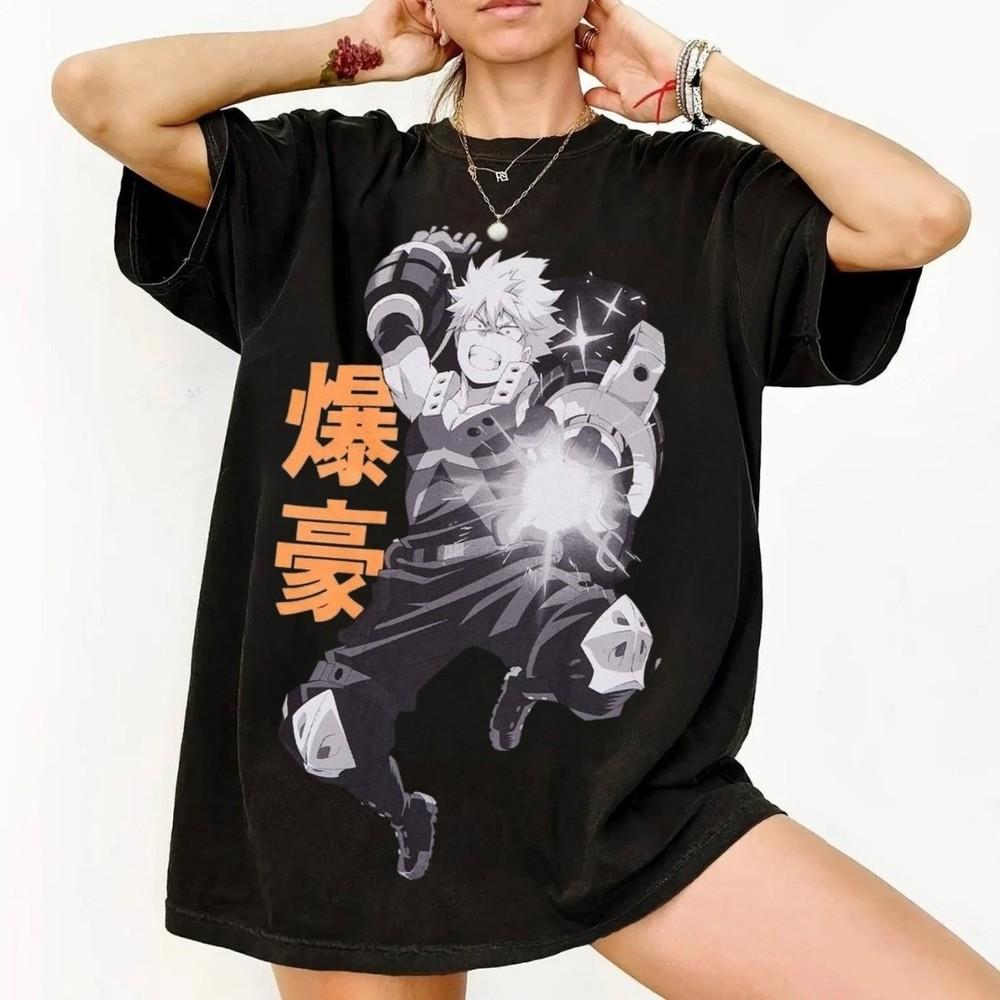 My Hero Academia Bakugo Tonal Portrait T-Shirt Gift for Anime Fans and Otakus S
My Hero Academia Bakugo Tonal Portrait T-Shirt Gift for Anime Fans and Otakus S