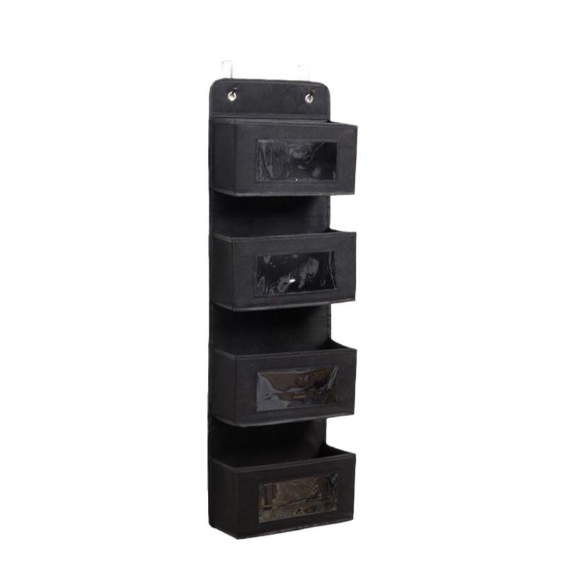 1pc Over the Door Organizer Storage 4 Shelf Hanging Door Organizer with 4 Large Capacity Pockets for Bedroom Bathroom чорний
1pc Over the Door Organizer Storage 4 Shelf Hanging Door Organizer with 4 Large Capacity Pockets for Bedroom Bathroom чорний