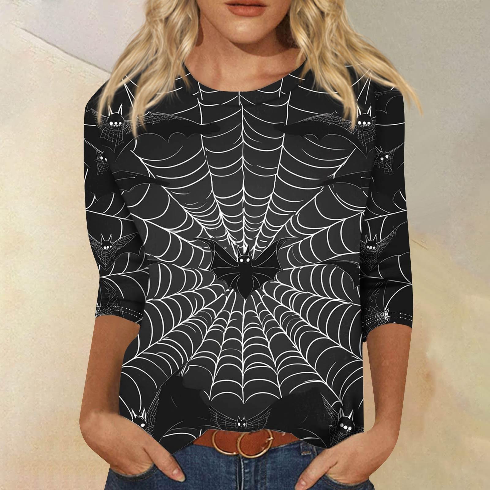 Жіноча модна повсякденна вільна футболка з принтом і круглим вирізом з рукавом 3/4 M
Жіноча модна повсякденна вільна футболка з принтом і круглим вирізом з рукавом 3/4 M