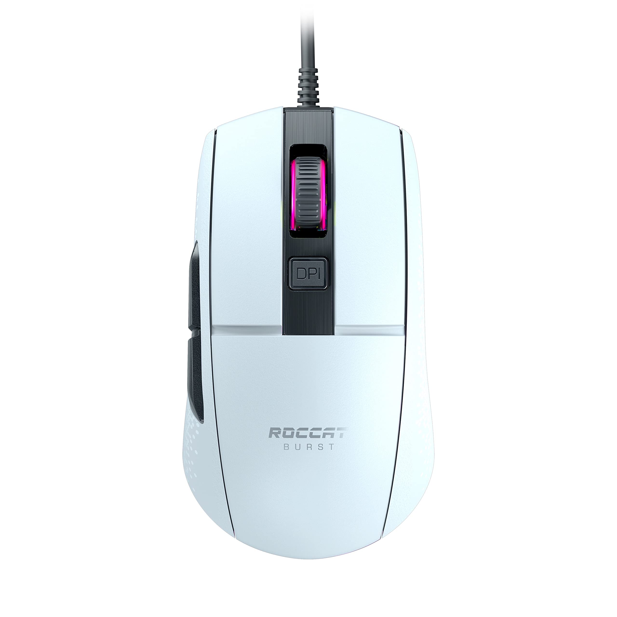 ROCCAT Burst Core Ultralight Optical Core Gaming Mouse Titan Switch Optical PixArt PMW3330 Internal Honeycomb Side White German Design (Light 68g,
ROCCAT Burst Core Ultralight Optical Core Gaming Mouse Titan Switch Optical PixArt PMW3330 Internal Honeycomb Side White German Design (Light 68g,