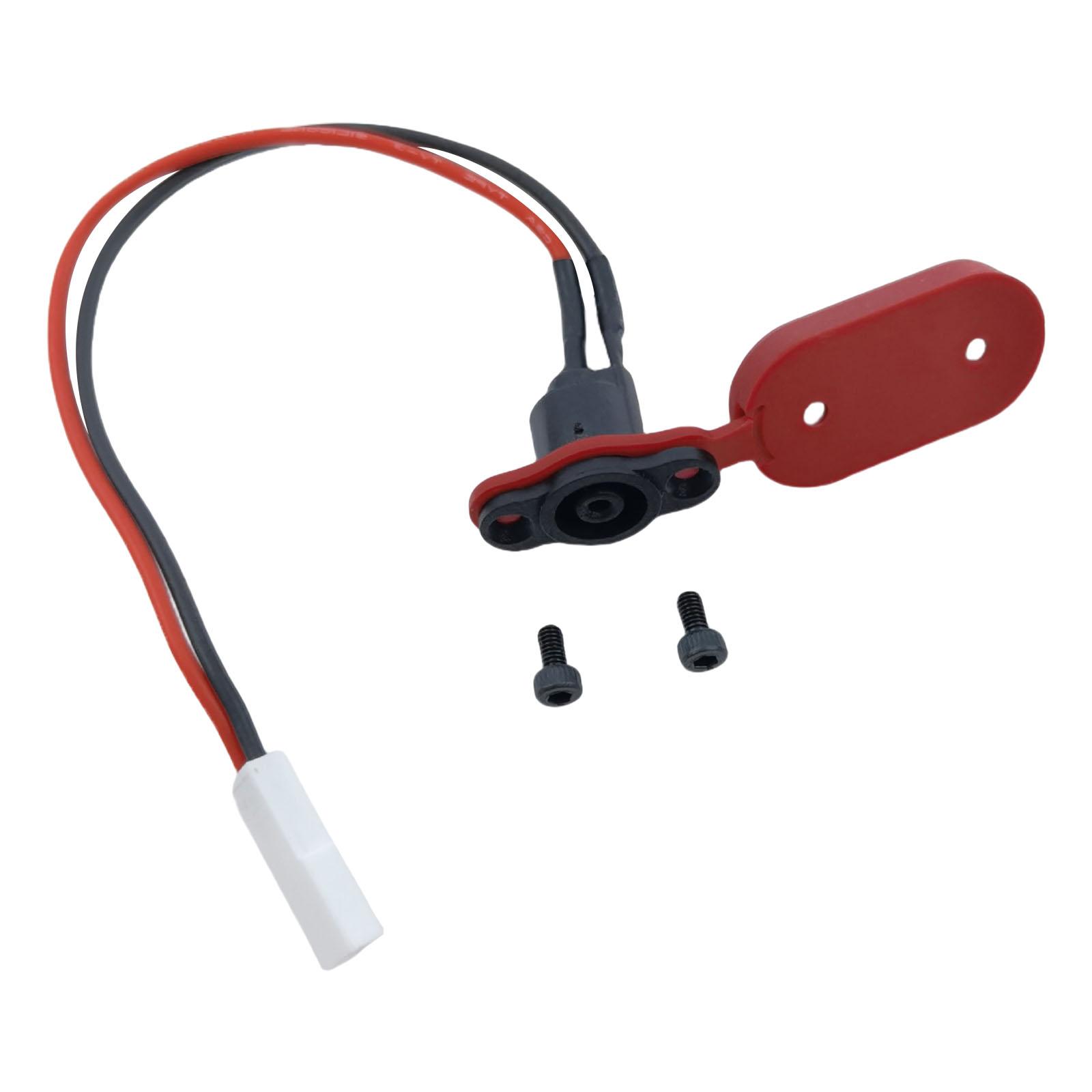 Electric Bike Scooter Charging Port Charging Hole Cover with Charging Cable Waterproofs Cover for M365/PRO2 1
Electric Bike Scooter Charging Port Charging Hole Cover with Charging Cable Waterproofs Cover for M365/PRO2 1