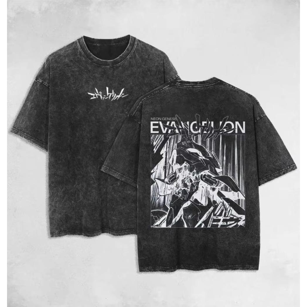 New EVA anime retro washed shirt anime and manga shirt a unisex streetwear gift for anime lovers Tshirt summer new Top L
New EVA anime retro washed shirt anime and manga shirt a unisex streetwear gift for anime lovers Tshirt summer new Top L