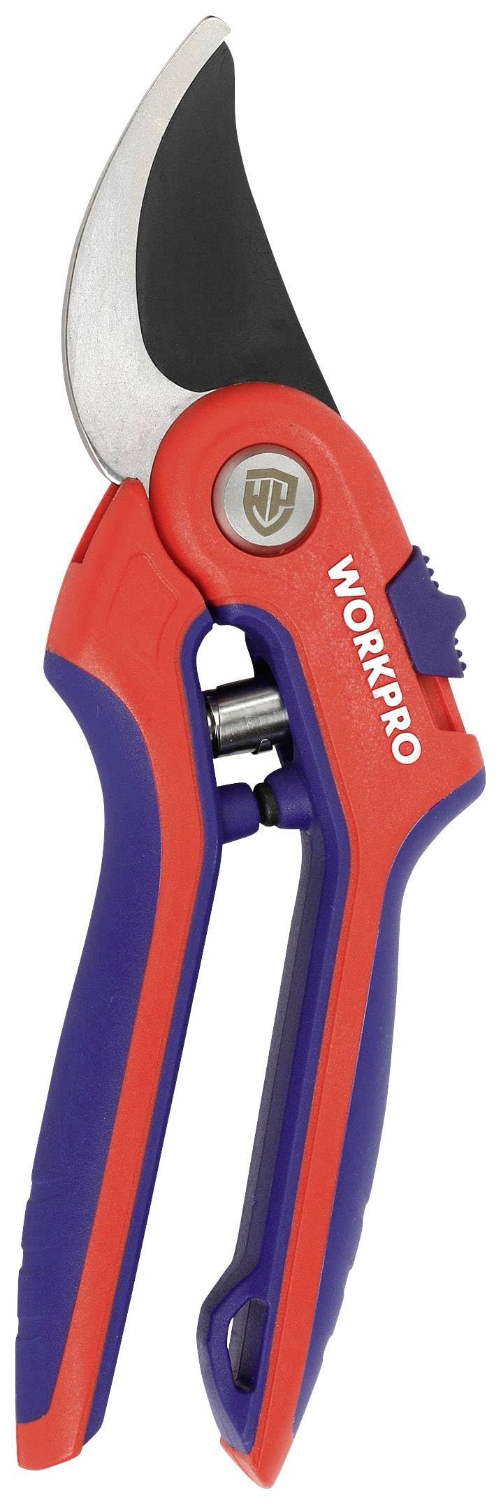 WORKPRO Pruning Shears with Locking 215mm Ideal for Pruning Ornamental Shrubs and and Wet Plants Mechanism, Long, Trees, (WP332009)
WORKPRO Pruning Shears with Locking 215mm Ideal for Pruning Ornamental Shrubs and and Wet Plants Mechanism, Long, Trees, (WP332009)