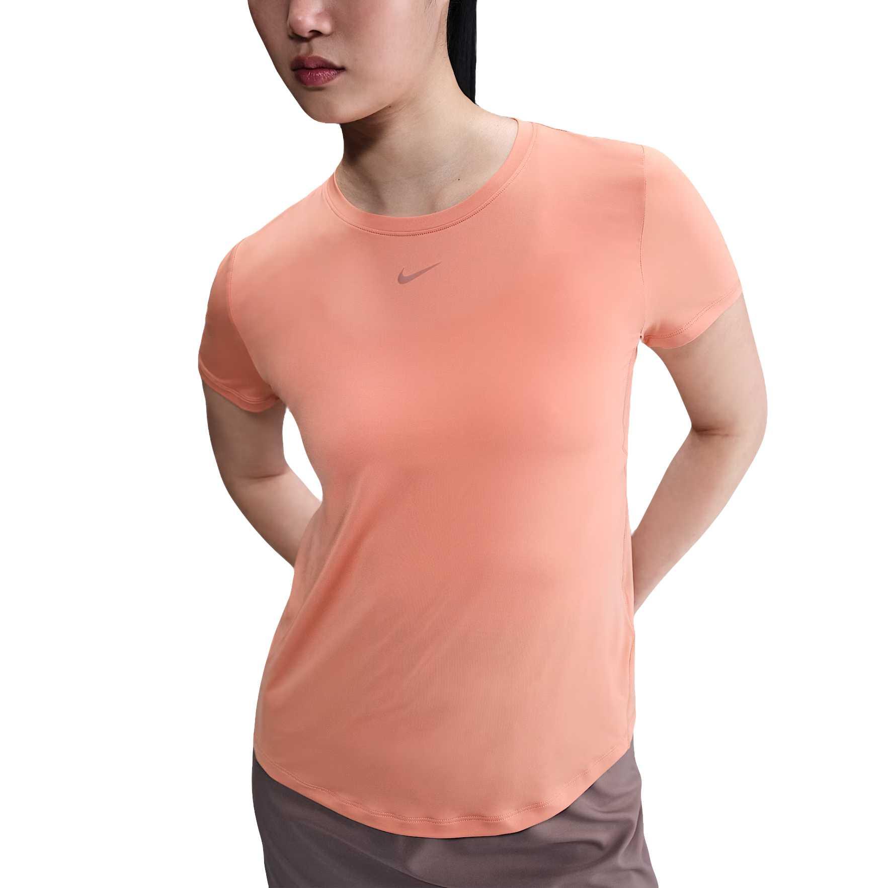 Nike Dri-Fit Stylish Minimalist Beautiful Solid Color Short Sleeve Regular T-Shirt Women Tops Beige Agate FN2799-844 XL
Nike Dri-Fit Stylish Minimalist Beautiful Solid Color Short Sleeve Regular T-Shirt Women Tops Beige Agate FN2799-844 XL
