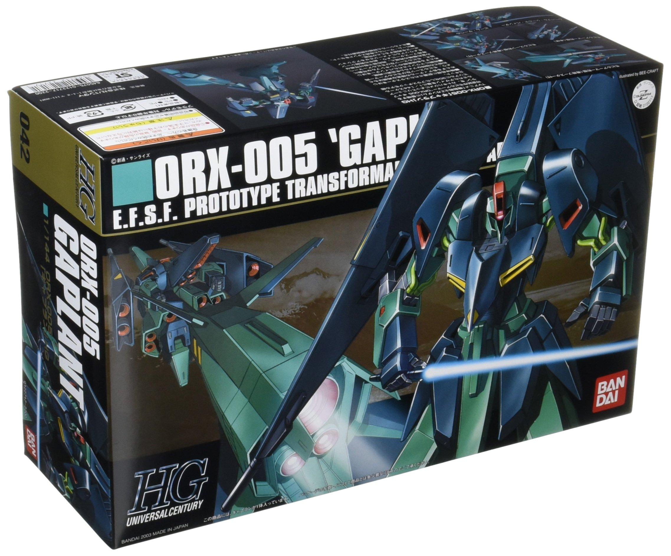 HGUC Gaplant Suit Z 1/144 ORX-005 (Mobile Gundam)
HGUC Gaplant Suit Z 1/144 ORX-005 (Mobile Gundam)