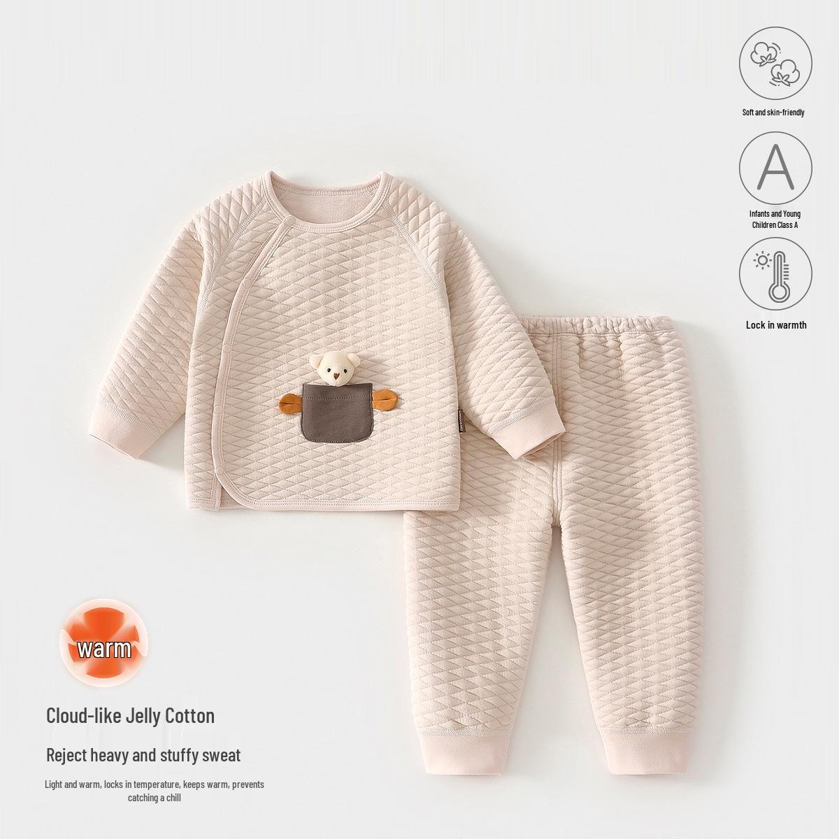Quilted Cotton Baby Underwear Set for Autumn & Spring 80 (9-15 months, 18-20 lbs)
Quilted Cotton Baby Underwear Set for Autumn & Spring 80 (9-15 months, 18-20 lbs)